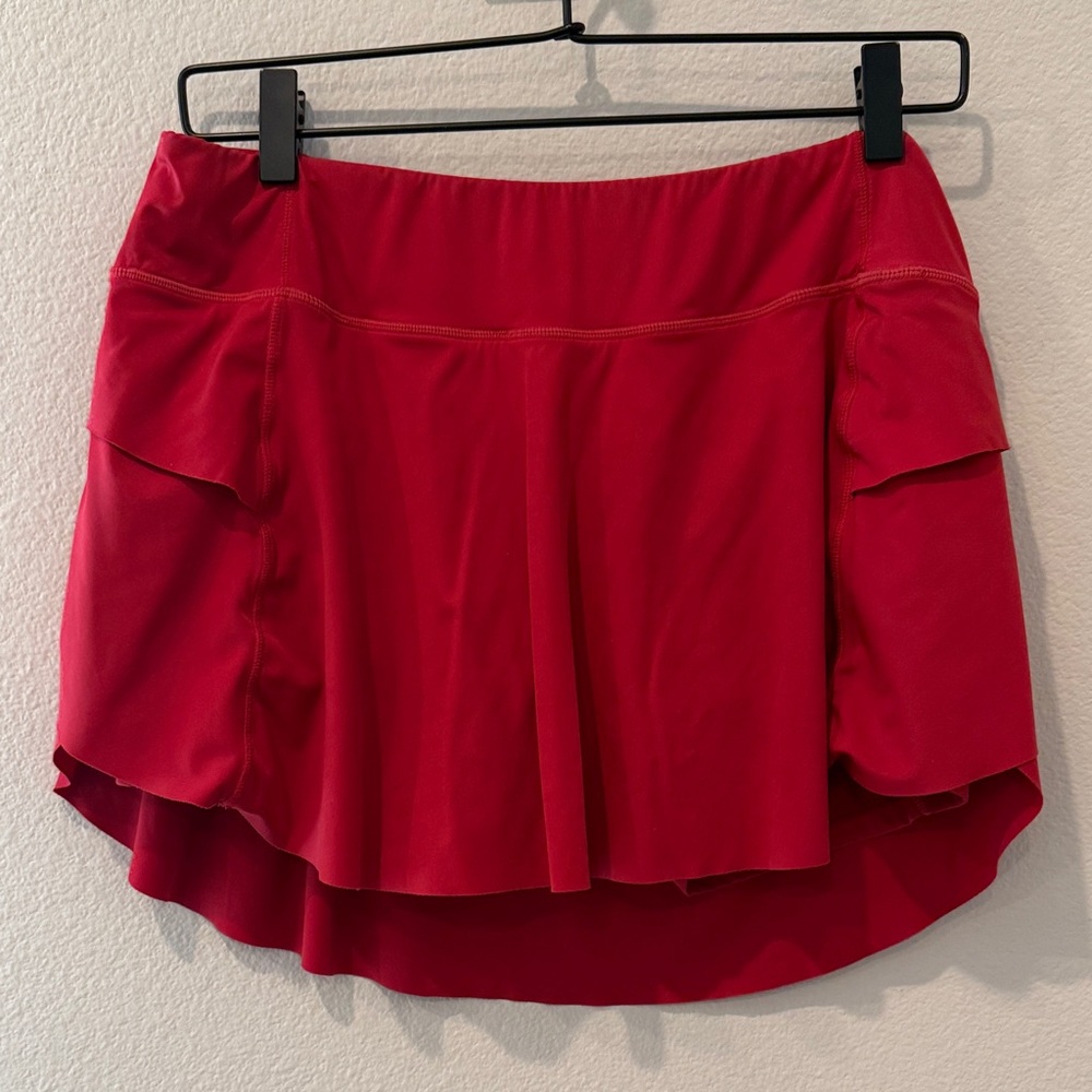 Zyia Cherry Red Grand Slam Athletic Skort Size‎ Extra Larg